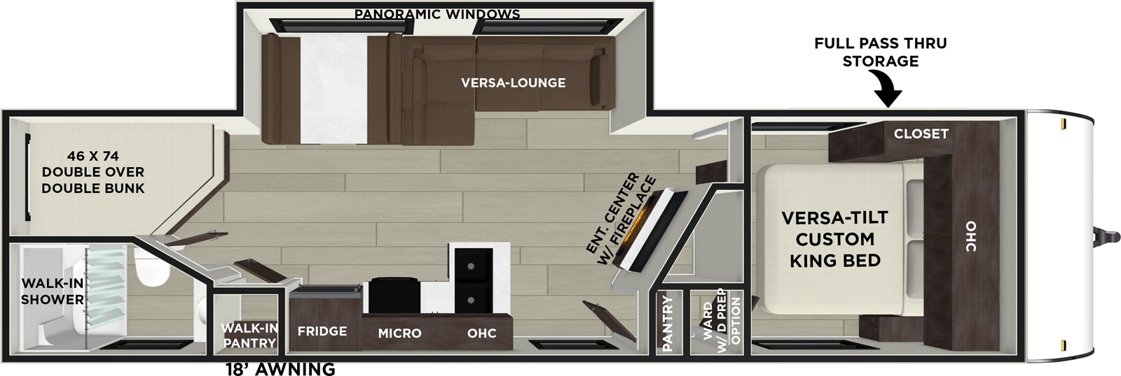 Salem 26DBUD Floorplan